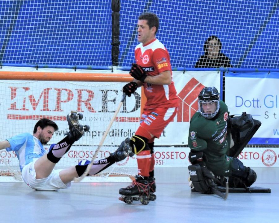 Hockey: Hobby Store Grosseto toasts first victory in A2