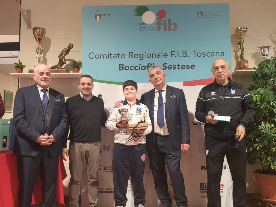 Bocce, A Sesto Fiorentino Bocchio (Under 18) e Ciprietti (Under 15) vincono il 49° Trofeo Fiorelli
