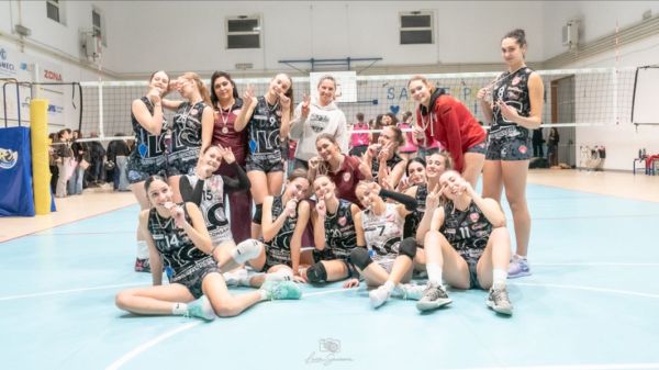 Under 18 Basso Tirreno, medaglia d’argento per le ragazze di coach Brizzi