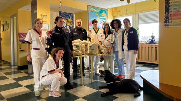 Epifania con tante calze e tanti doni all’ospedale Misericordia