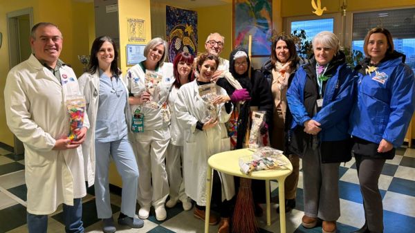 Epifania con tante calze e tanti doni all’ospedale Misericordia