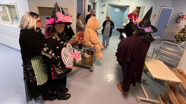 Epifania con tante calze e tanti doni all’ospedale Misericordia