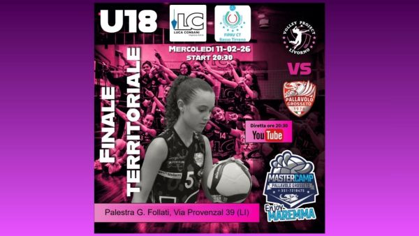 Pallavolo Grosseto, arriva la finalissima territoriale Basso Tirreno Under 18