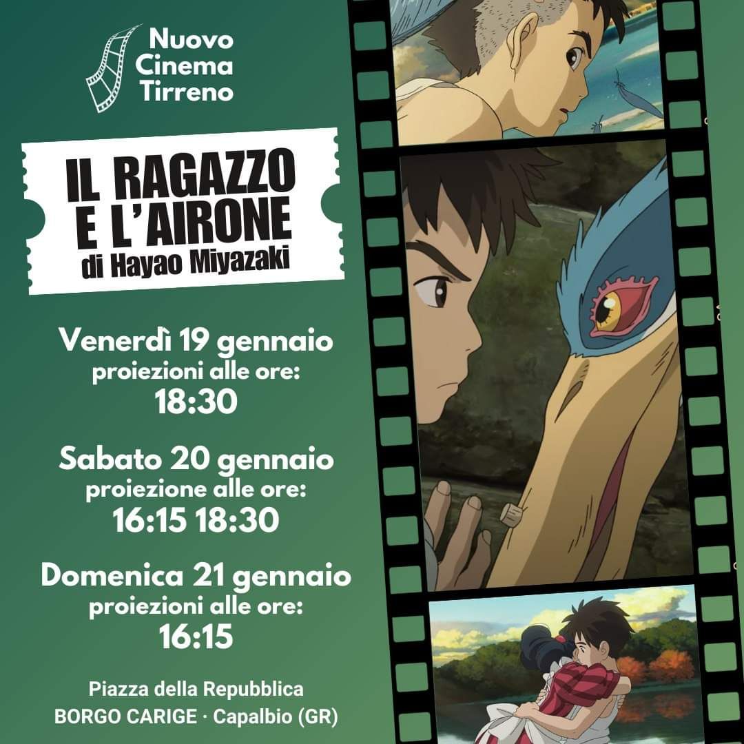 Il ragazzo e l'airone” di Hayao Miyazaki. Ecco il poster del film