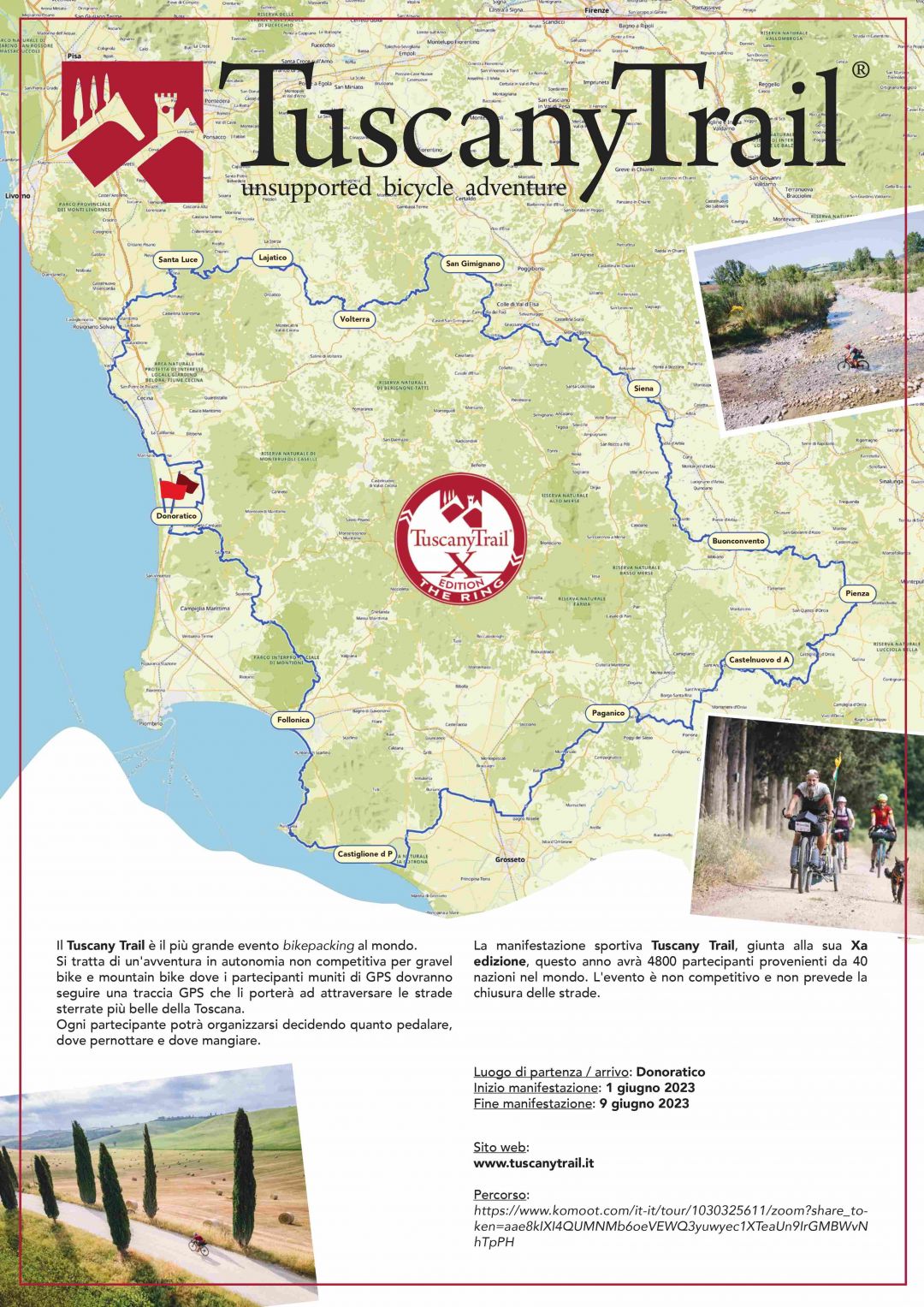 Sport: La Tuscany Trail arriva a Grosseto
