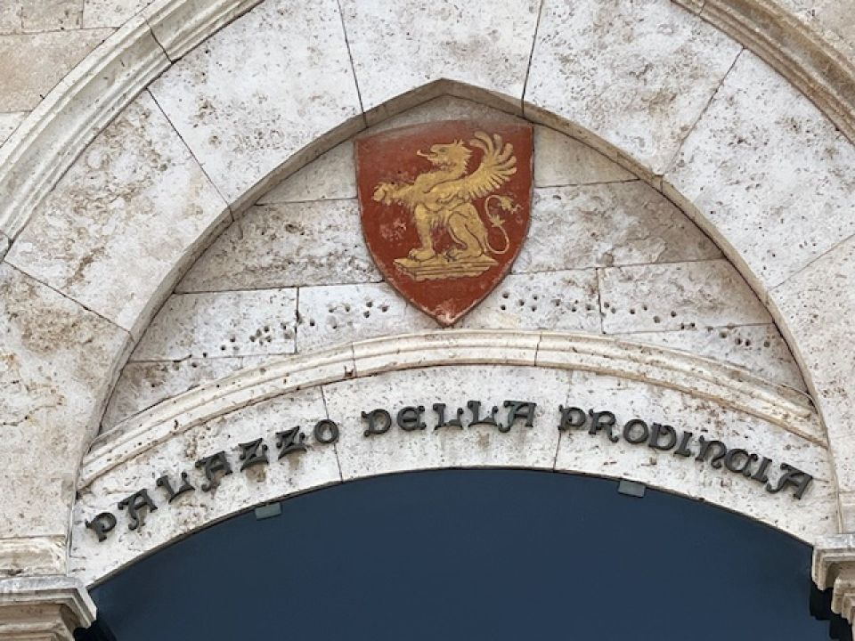 Inaugurazione mostra al Palazzo della Provincia di Grosseto (piazza Dante)