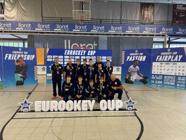 Eurockey, i giovani Under 15 chiudono fra i primi 10