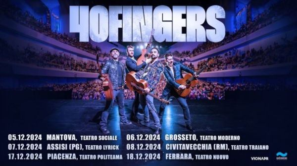 "40 FINGERS", il Guitar Quartet ritorna dal vivo con un nuovo concerto. A dicembre a Grosseto