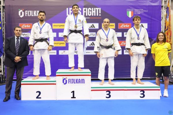 Antonio Corsale conquista il podio del Judo nei campionati assoluti A1