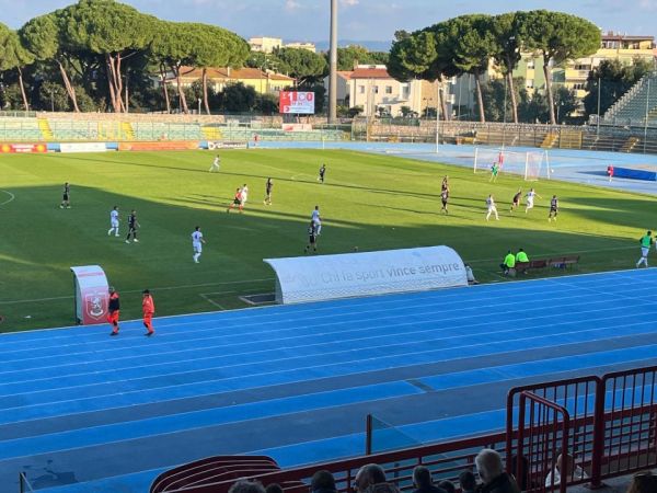 Serie D, Grosseto-Flaminia finisce 1-0. Seconda vittoria di fila per i biancorossi di mister Consonn