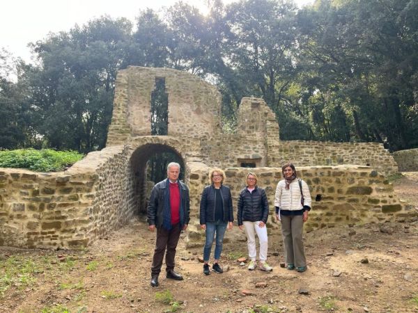 Sopralluogo di fine lavori all’Eremo di San Guglielmo di Malavalle