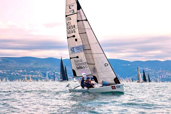 Il famoso velista dell'Argentario Alessandro Maria Rinaldi stravince la Barcolana