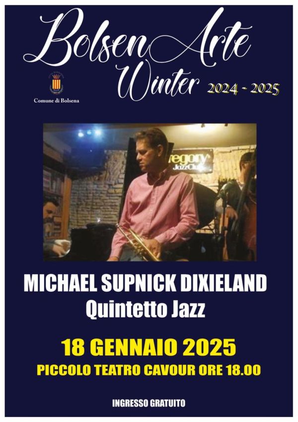 Michael Supnick in concerto gratuito a BolsenArte