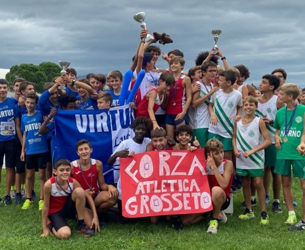 Atletica: storica vittoria dei ragazzi grossetani ai campionati regionali