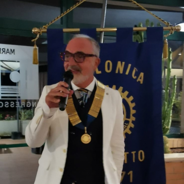 Salvatore Acquilino è il nuovo presidente del Rotary Club Follonica