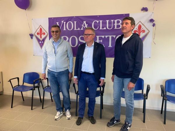 Il Viola Club Grosseto inaugura la nuova sede di Braccagni