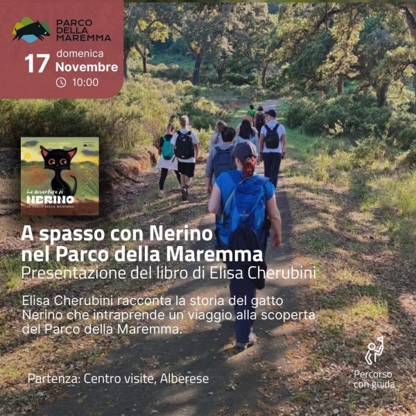 "A spasso con Nerino nel Parco della Maremma", Presentazione libro Elisa Cherubini