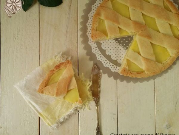 "In cucina con Giulia": crostata alla crema di limone