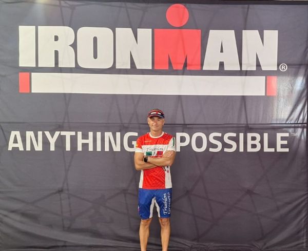 Giancarlo Ammalati brilla nel suo primo Ironman a Vitoria-Gasteiz