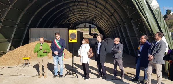 Il vapore geotermico per l'essicazione del cippato, sostenibilità per il territorio