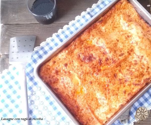 "In cucina con Giulia": lasagne con ragù di ricotta