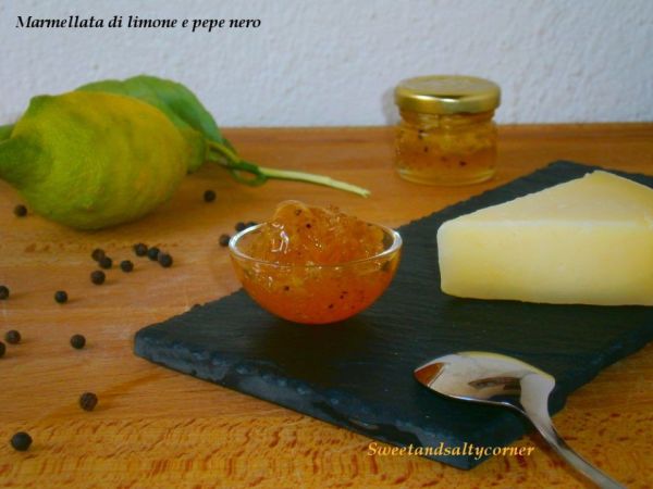 "In cucina con Giulia": marmellata di limone e pepe nero
