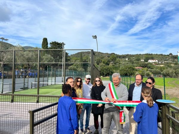 Sport: Taglio del nastro al nuovo campo di padel di Porto Ercole