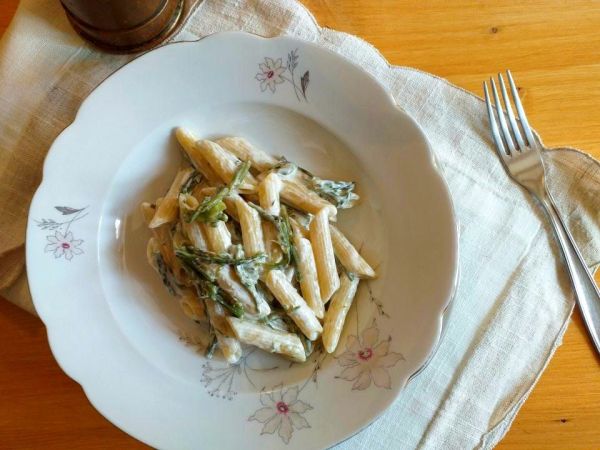 "In cucina con Giulia": pasta asparagi e panna