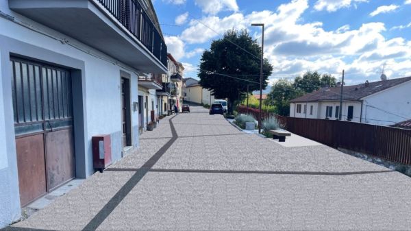 Marroneto, iniziati i lavori del secondo stralcio in piazza Padella