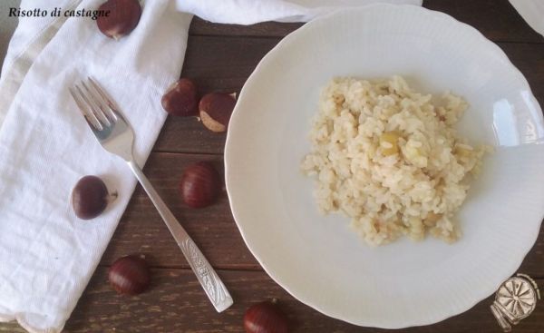 "In cucina con Giulia": risotto alle castagne