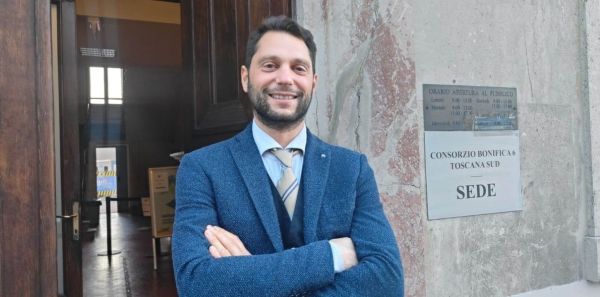 Federico Vanni è il nuovo presidente del Consorzio di Bonifica 6 Toscana Sud