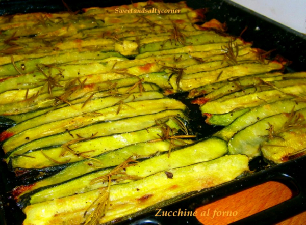 "In cucina con Giulia": zucchine al forno